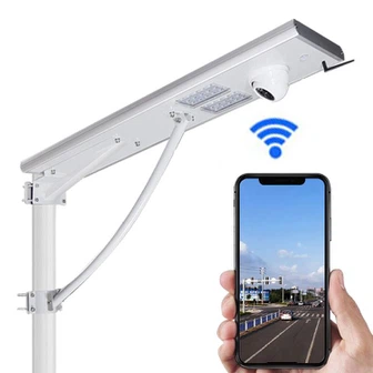 Ss 01 4 g cctv sve u jednoj solarnoj LED uličnoj svjetlosti